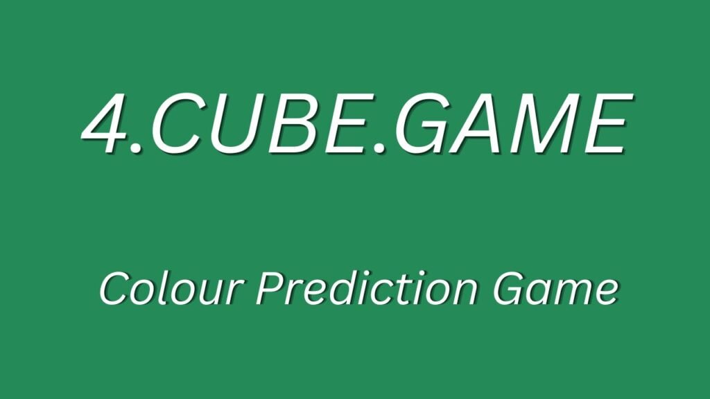 4 Cube Game